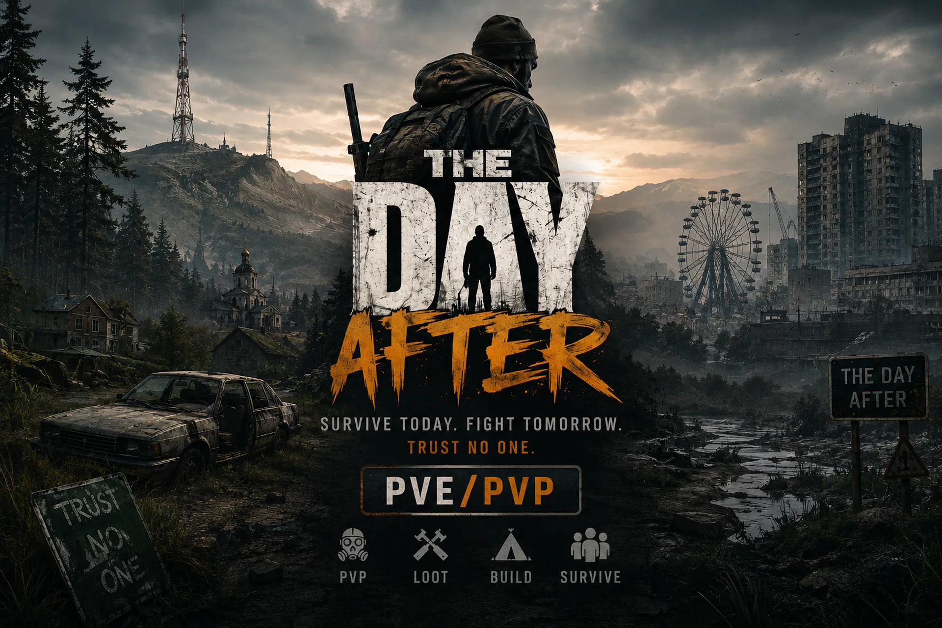 The Day After — Survive today. Fight tomorrow. Trust no one. PVE/PVP